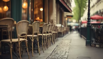 Parisian Cafe Charm