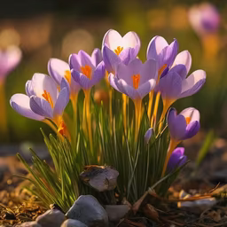 Crocus Blooms