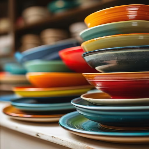 Colorful Dishes
