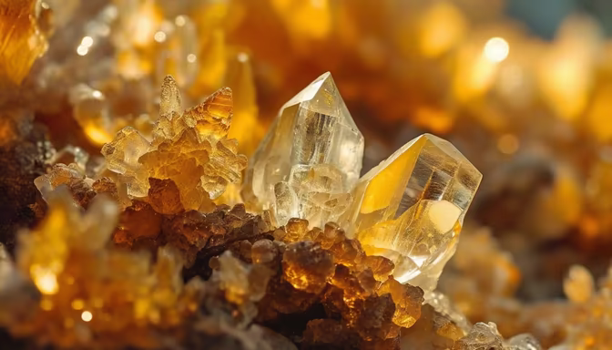 Golden Crystals