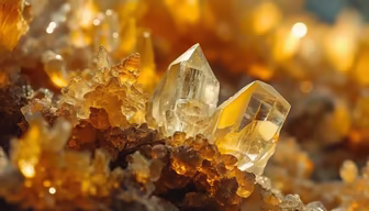 Golden Crystals Golden Crystals