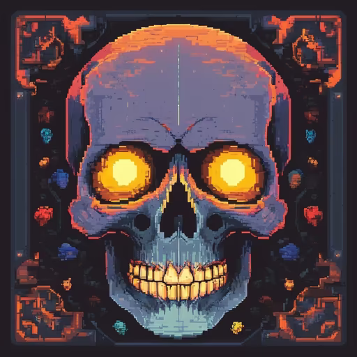 Pixel Skull