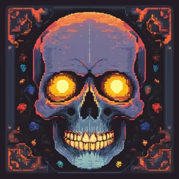 Pixel Skull Pixel Skull
