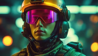 Cyberpunk Soldier