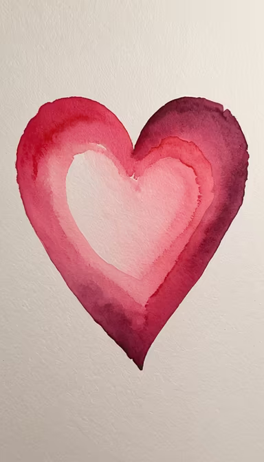 Heartfelt Watercolor Heartfelt Watercolor