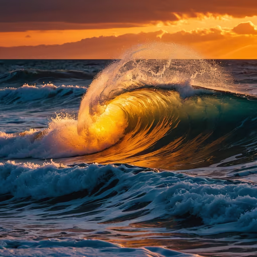 Golden Hour Wave