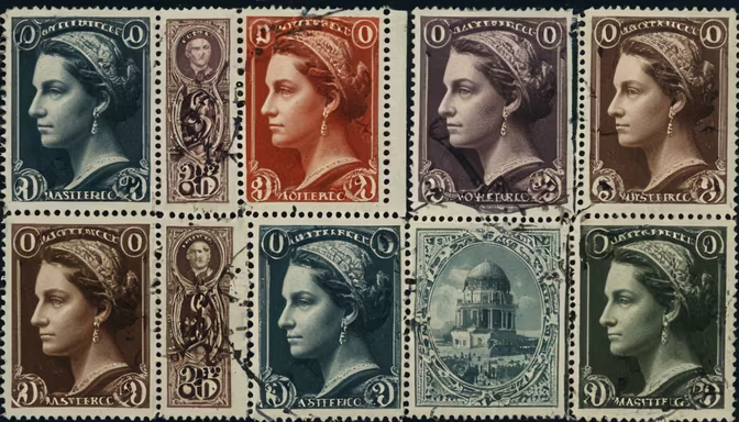 Vintage Stamp Collection