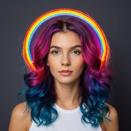 Rainbow Hair Rainbow Hair