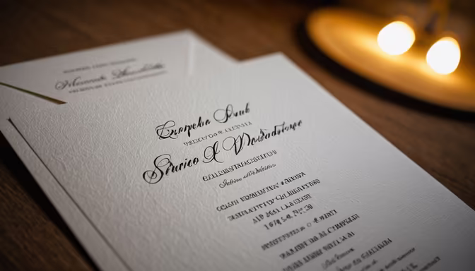Elegant Invitations