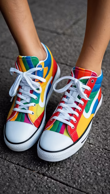 Rainbow Sneakers Rainbow Sneakers