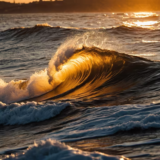 Golden Hour Wave