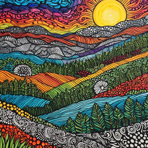 Colorful Landscape