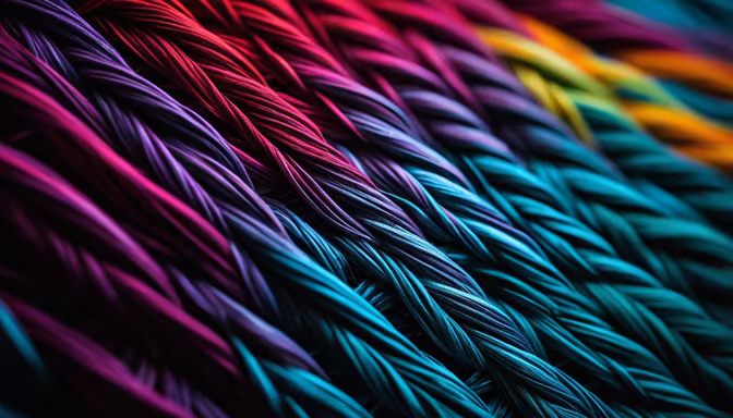 Colorful Strands