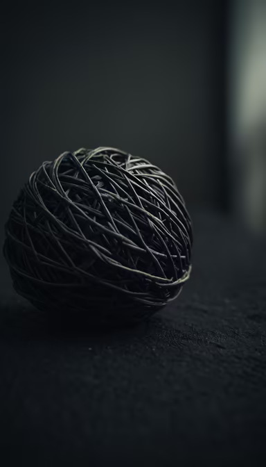 Woven sphere Woven sphere