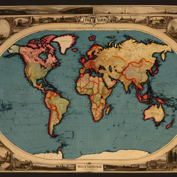Historical World Map Historical World Map