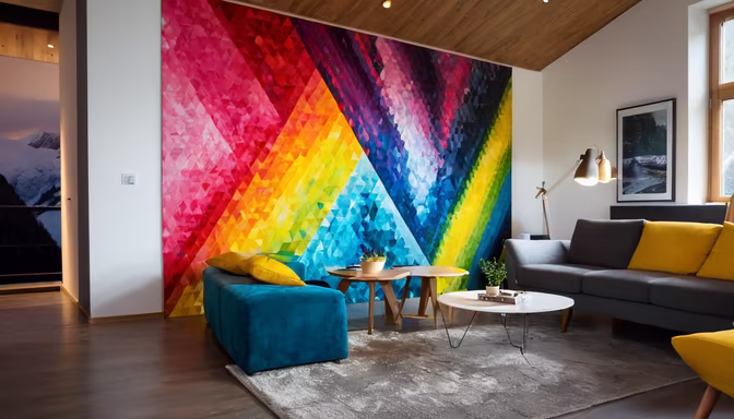 Colorful Living Space
