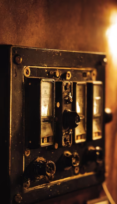 Vintage Control Panel