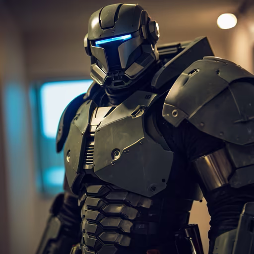 Cyberpunk Soldier