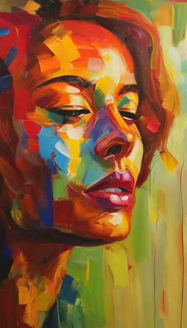 Colorful Portrait Colorful Portrait