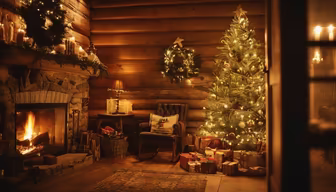 Cozy Christmas Cabin Cozy Christmas Cabin