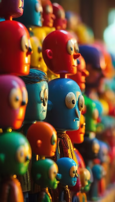 Colorful Crowd