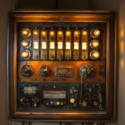 Vintage Control Panel