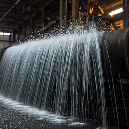 Industrial Waterfall Industrial Waterfall