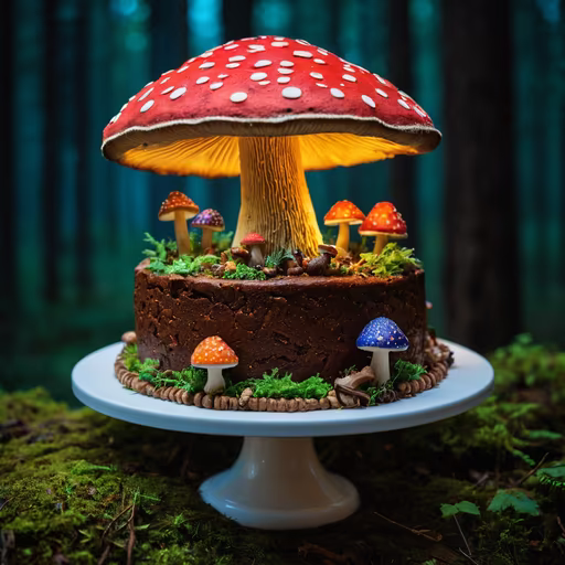 Enchanted Forest Cake