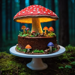 Enchanted Forest Cake Enchanted Forest Cake