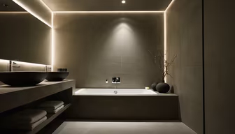 Modern Bathroom Retreat Modern Bathroom Retreat