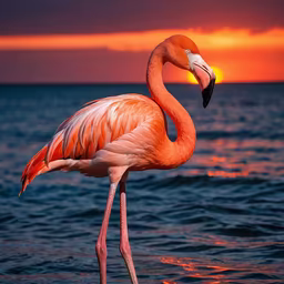 Flamingo Sunset Flamingo Sunset