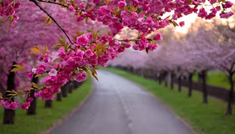Cherry Blossom Path