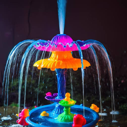 Colorful Fountain Fun