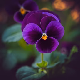 Purple Pansy