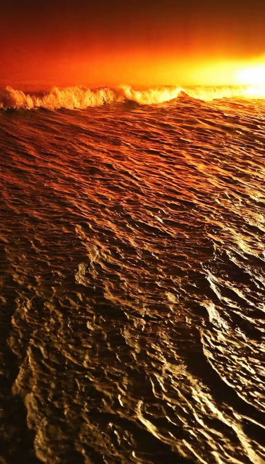 Golden Hour Waves