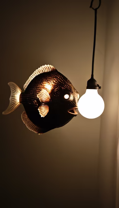 Fishy Light Fixture Fishy Light Fixture