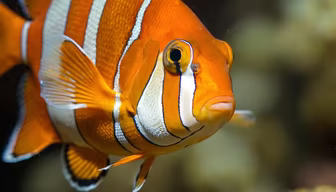 Clownfish Close-Up Clownfish Close-Up