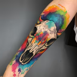 Colorful Skull Colorful Skull