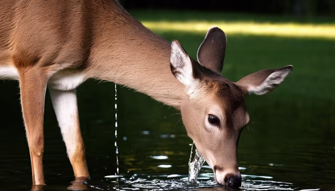 Thirsty Deer