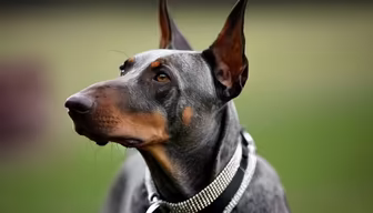 Doberman's Gaze Doberman's Gaze