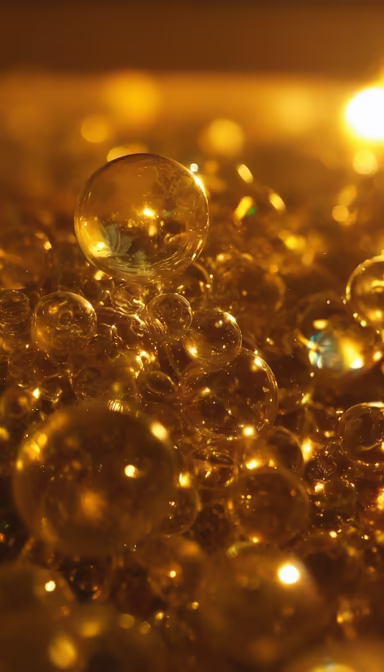 Golden Bubbles