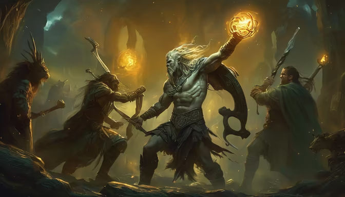 Epic Battle Scene