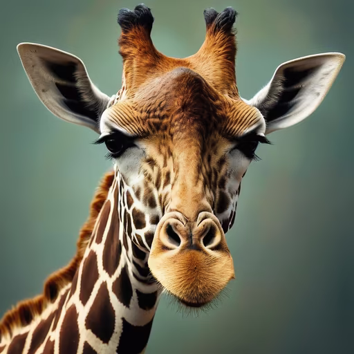 Giraffe Portrait