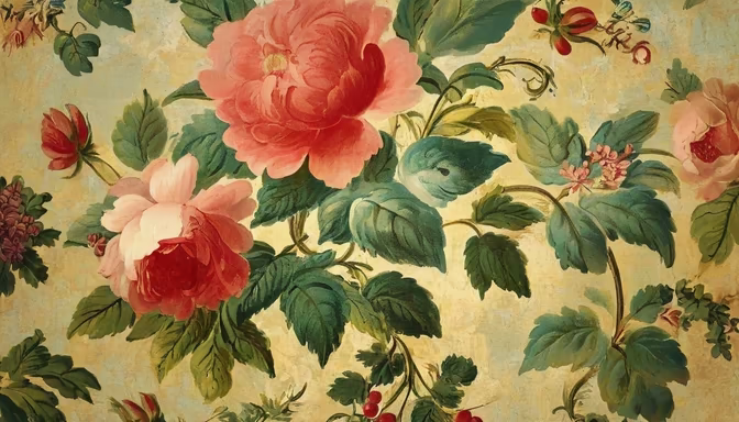 Vintage Floral Charm