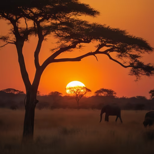 African Sunset