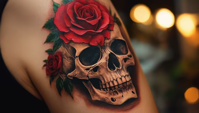 Skull and Roses