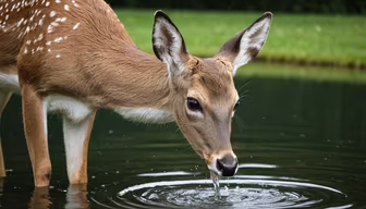 Thirsty Deer