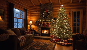 Cozy Christmas Cabin Cozy Christmas Cabin