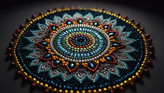 Beaded Mandala Beaded Mandala