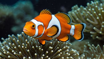 Clownfish in Anemone Clownfish in Anemone